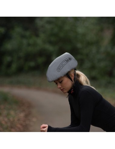 Housse de casque imperméable réfléchissante à 360°