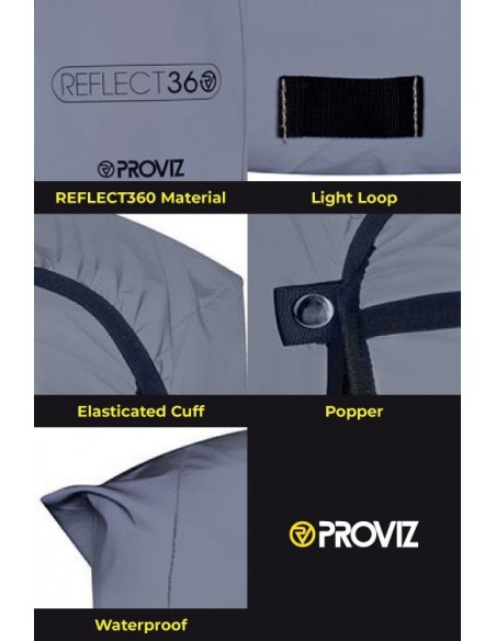 Proviz Voll reflektierender Rucksacküberzug